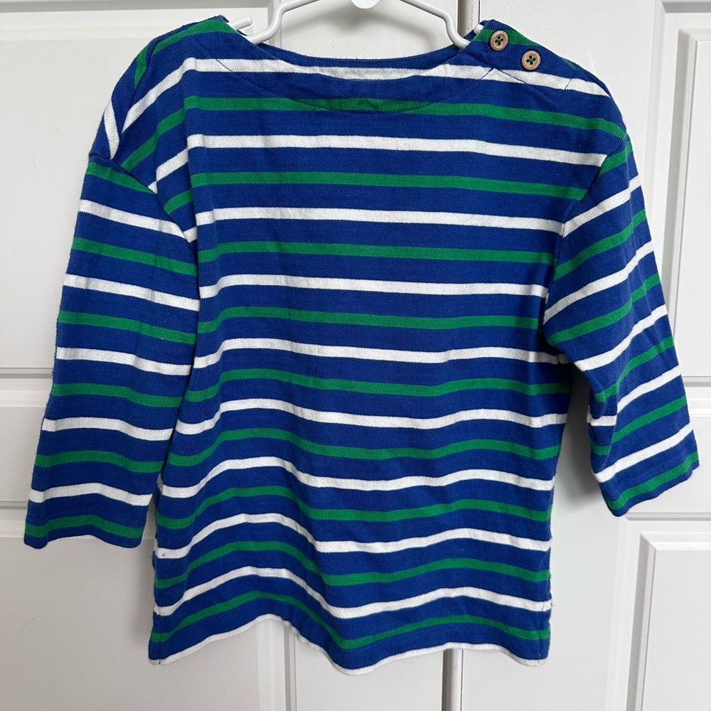 Mini Boden 3/4 sleeve shirt
